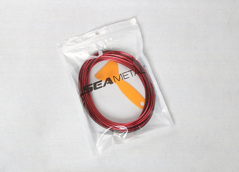 SEAMETAL Interior Car Moulding Trim Strips DIY Flexible Anti Scratch Lines 5m Decoration Strip Dashboard Car-styling Accessories