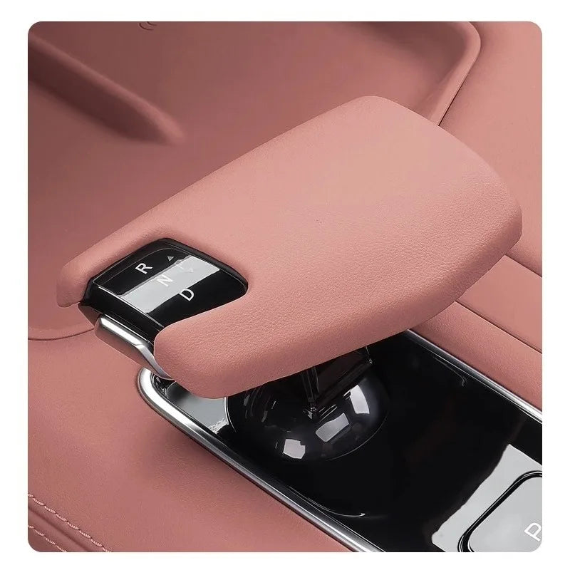 Car Central Control Gear Head Shift Knob Cover Sequin Trim for Changan CS75 Plus Interior Accessories