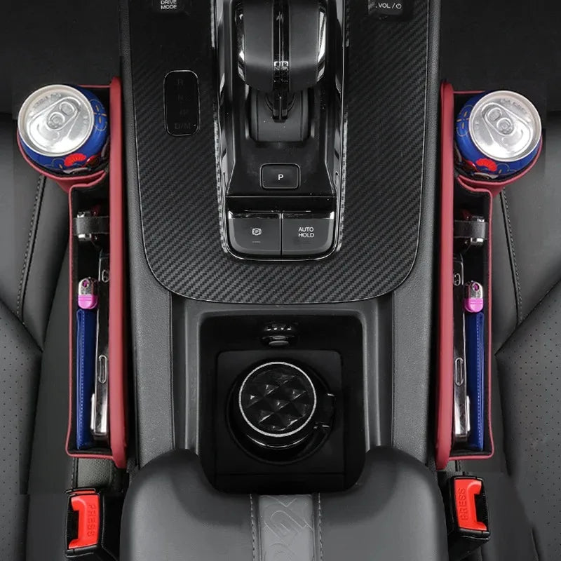 Universal Car Seat Multi-function Storage Box Predict Card Holder Cup Holder and Phone holder Wallet Case