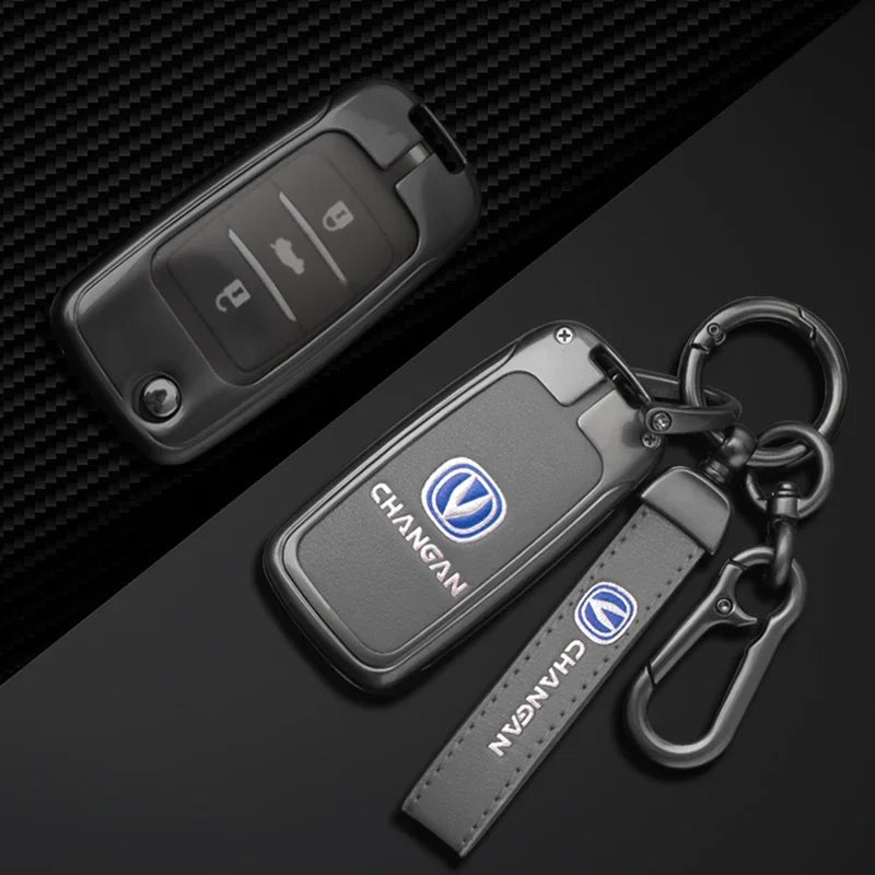 For Changan CX70 CS55 EADO CX20 Alsvin CS15EV CS75 CS35 Plus CS15 CS95 RAETON Car Key Fob Cover Case Protect Shell Holder Set