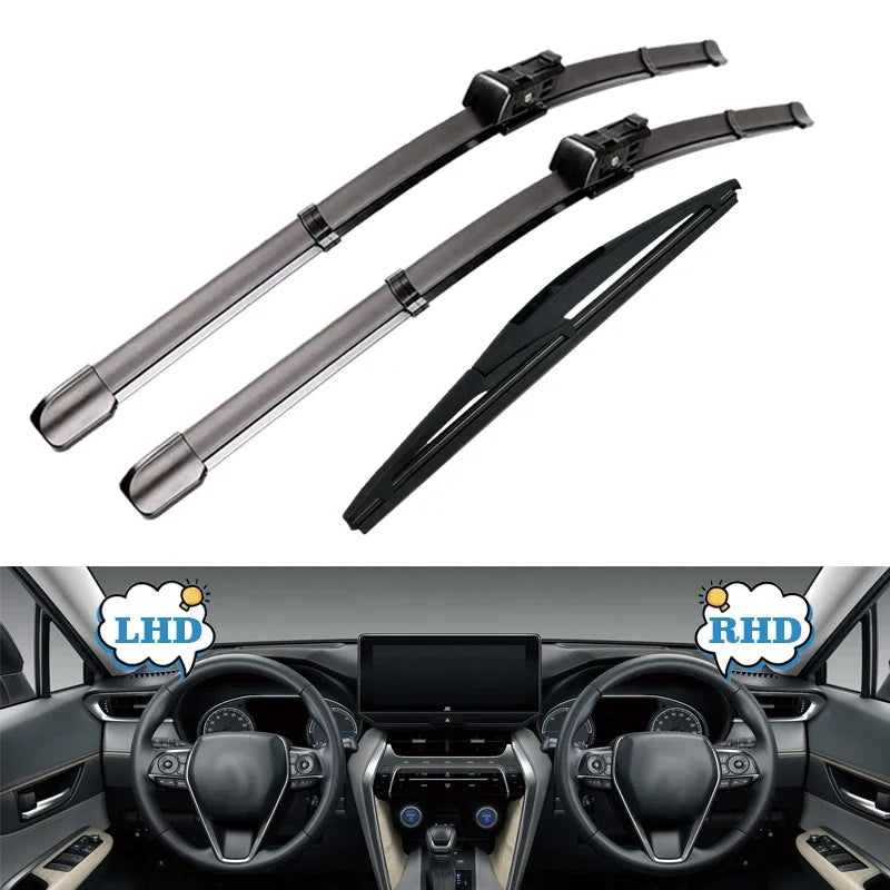 Front Rear Wiper Blades Set For Changan CS95 2017 - 2022 Windshield Windscreen Brushes Accessories Rubber Refills 2018 2019 2020