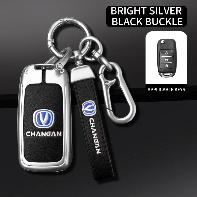 For Changan CX70 CS55 EADO CX20 Alsvin CS15EV CS75 CS35 Plus CS15 CS95 RAETON Car Key Fob Cover Case Protect Shell Holder Set