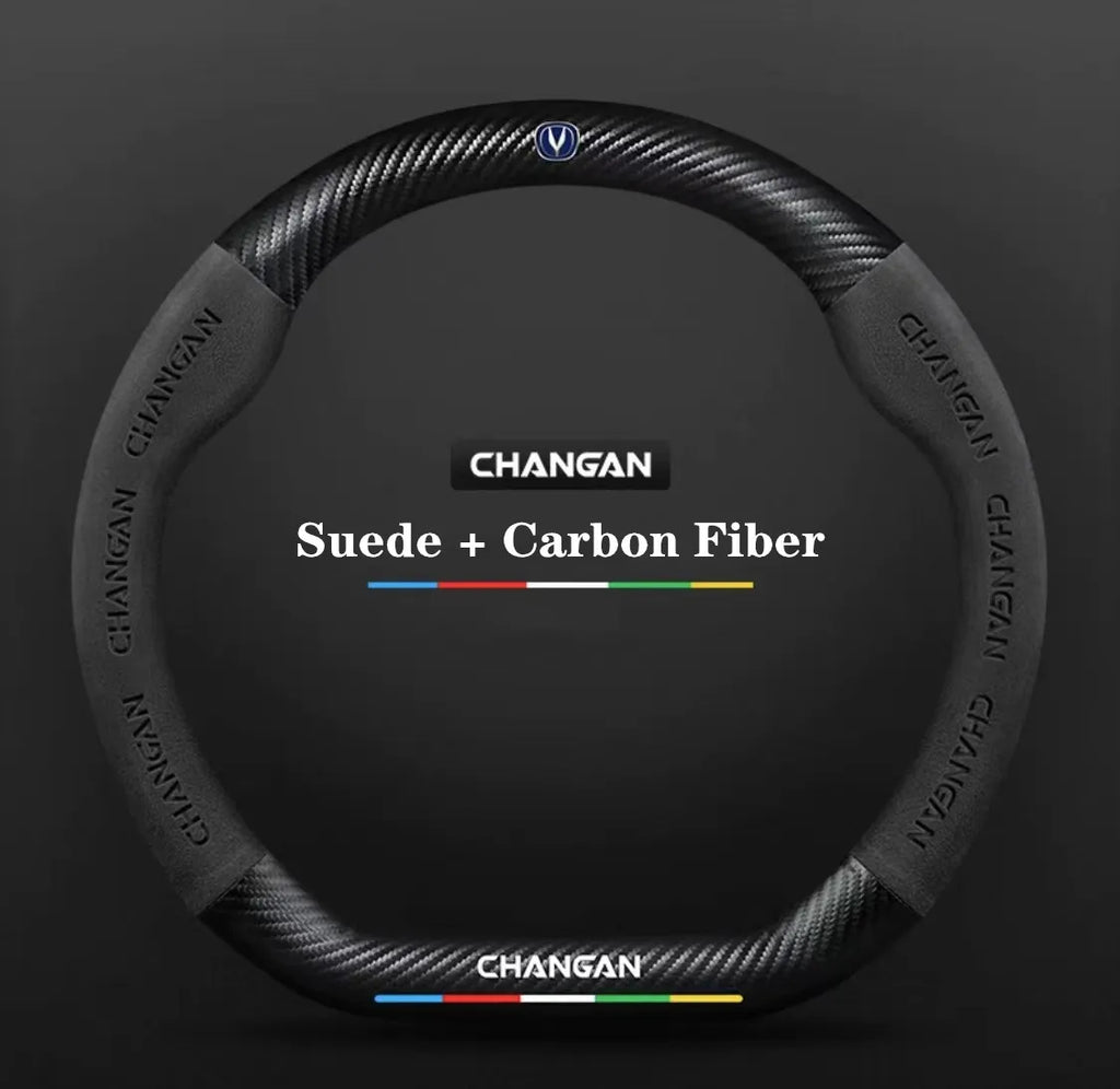 Car Anti-Slip Steering Cover For Changan Cs55 Cs15 Cs75 Plus Cs35 Cs85 Cs95 Cx70 Eado Cx20 Alsvin Hunter UNI-K UNI-T UNI-V