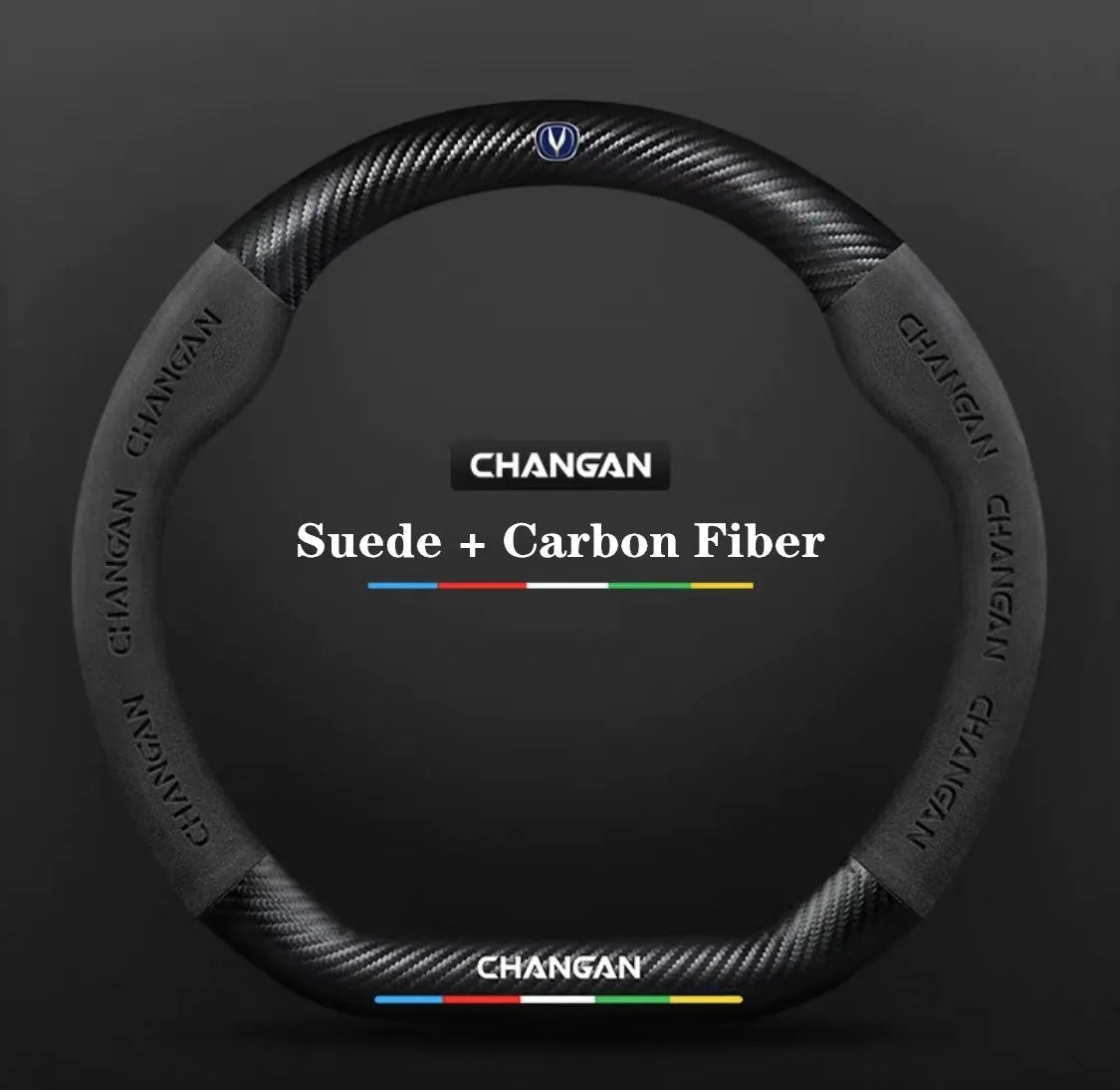 Car Anti-Slip Steering Cover For Changan Cs55 Cs15 Cs75 Plus Cs35 Cs85 Cs95 Cx70 Eado Cx20 Alsvin Hunter UNI-K UNI-T UNI-V