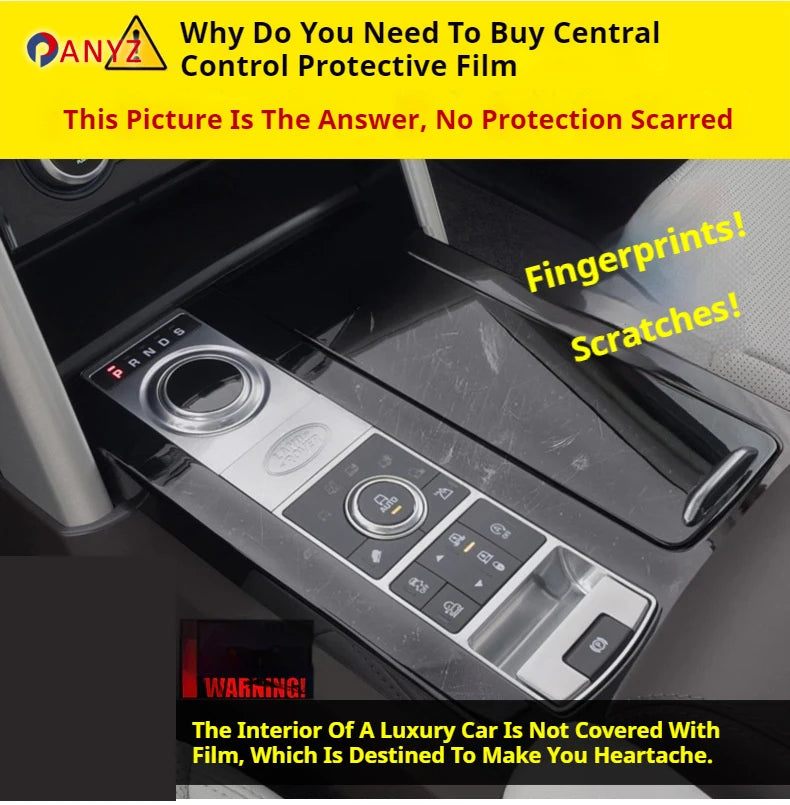 For Changan UNI V 2025 2024 2023 PPF Protection film Accessories Interior transparent TPU Navigation Gear Panel Center Console
