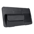 Car Sun Visor Organizer with Glasses Holder, Card & Pen Pockets – PU Leather Auto Interior Storage for Cars, SUVs & Trucks