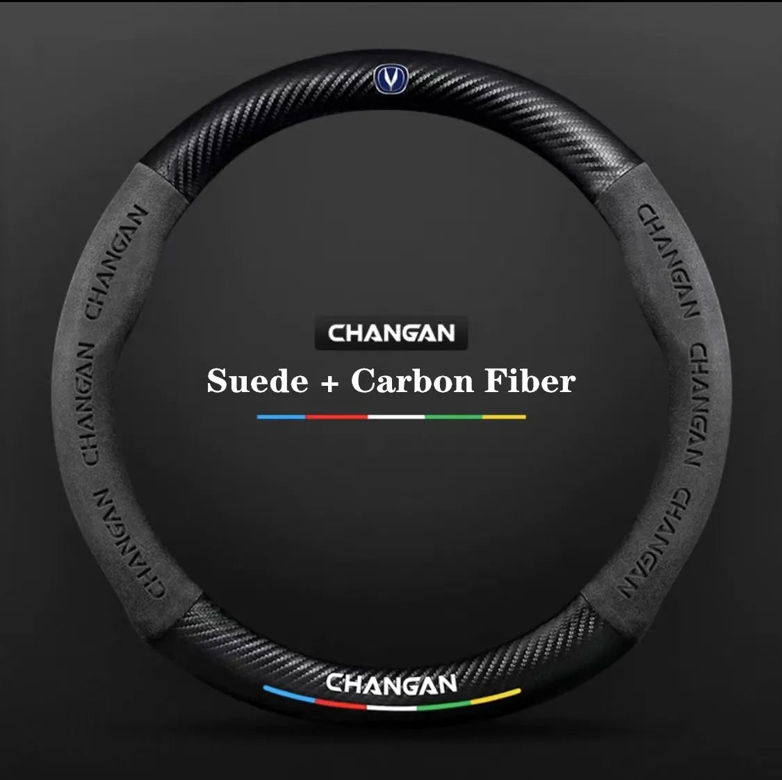 Car Anti-Slip Steering Cover For Changan Cs55 Cs15 Cs75 Plus Cs35 Cs85 Cs95 Cx70 Eado Cx20 Alsvin Hunter UNI-K UNI-T UNI-V