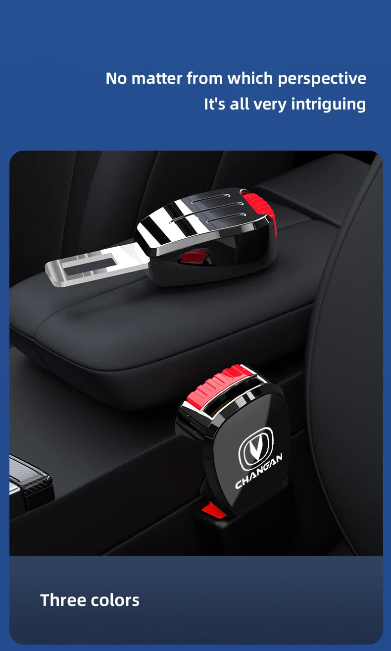 Car Seat Belt Clip Extender Safety Seatbelt Extension Plug Accessorie For Changan UNI-K CS35 CX70 CS85 CS55 CS75 CS15 UNI-T CS95