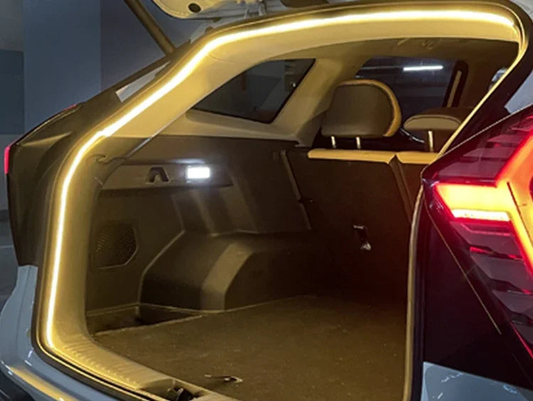 Car High Brightness Trunk Lighting Ambient Light Interior Decoration Led Wireless Automatic Sensing Tailgate Light Strip