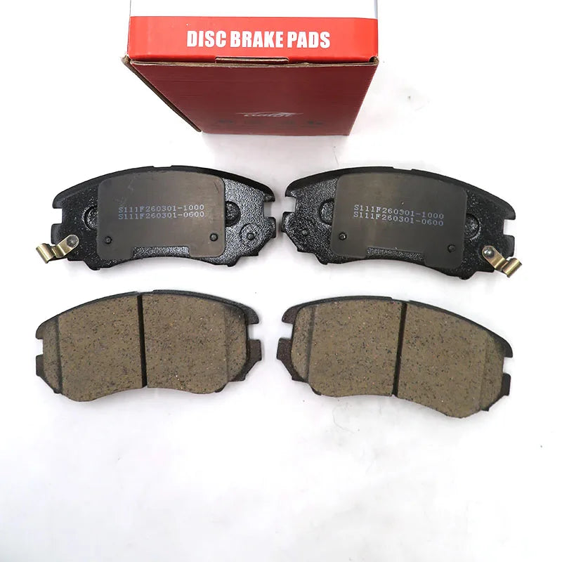 Changan CS35 Plus Front brake pads  OE No. S111F260301-1000  S111F260301-0600