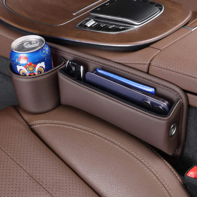 Universal Car Seat Multi-function Storage Box Predict Card Holder Cup Holder and Phone holder Wallet Case