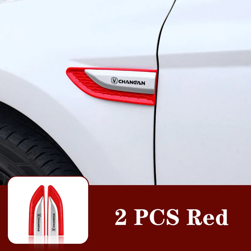 Car Front Side Fender Grille Sticker ABS Trim For Changan CX70 CS55 CS75 Plus CS35 CS95 Filter Bunper CS15 Alsvin car Accessorie