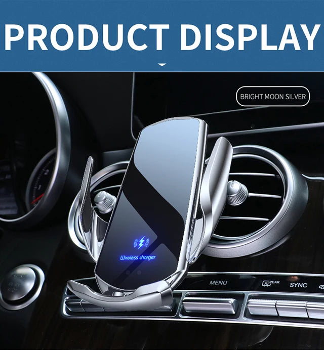 Car Tablet Holder For Zeekr 001 2024 15.05-inch Central Control Screen Fixed Base Wireless Charging Phone Mount Car Accessories