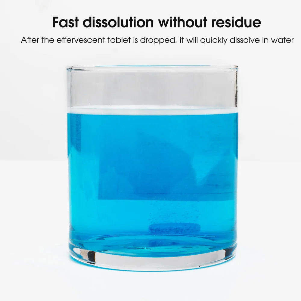50/100PCs Solid Car Windshield Cleaners Effervescent Tablets Windscreen Window Glass Dust Wiper Car Wash Tool Car Accessories