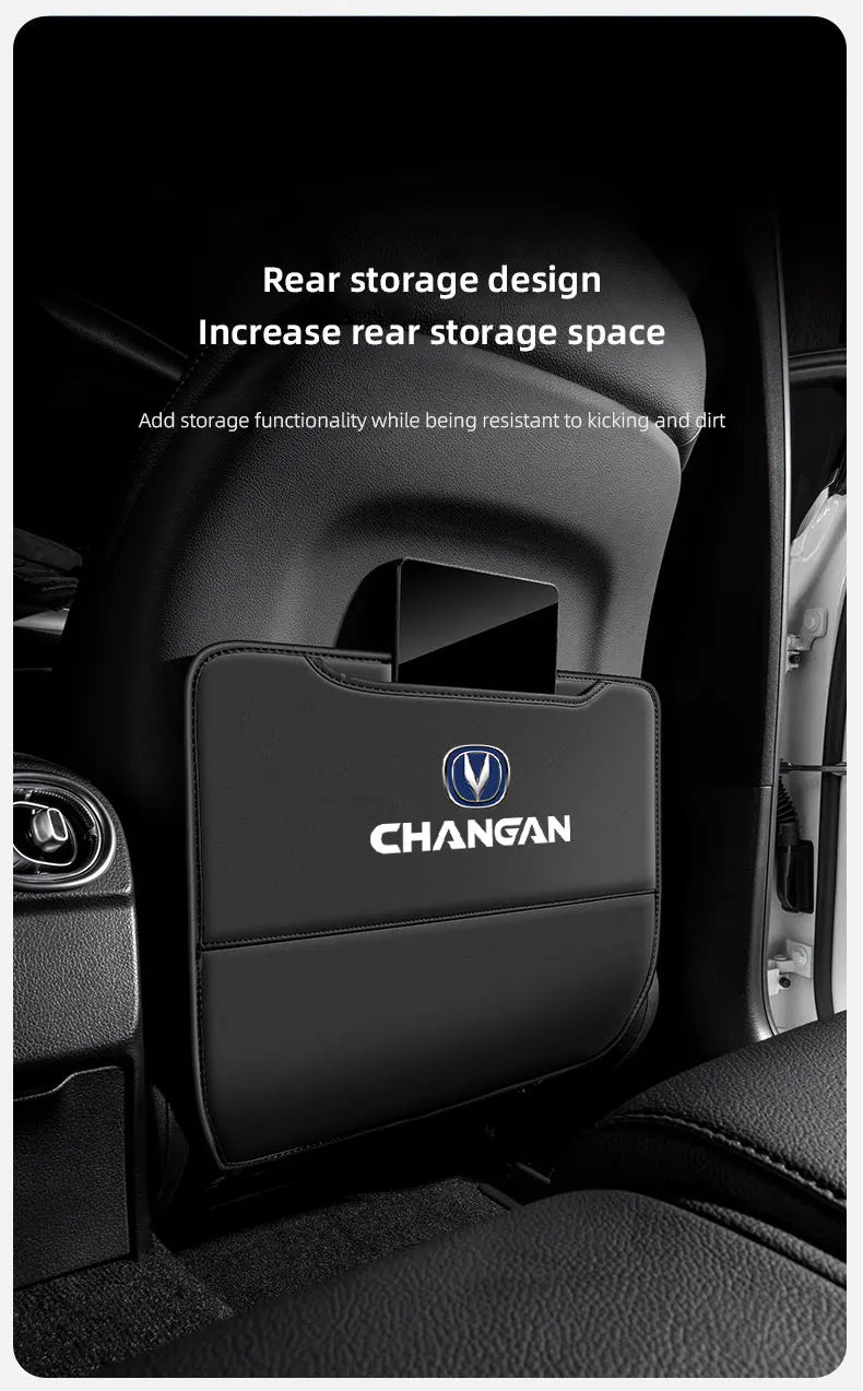 Car Seat Back Anti Kick Cover Pad Anti-dirty Protector Mat For Changan CS75 CS35 Plus CS95 RAETON CX70 CS55 CX20 Alsvin CS15EV