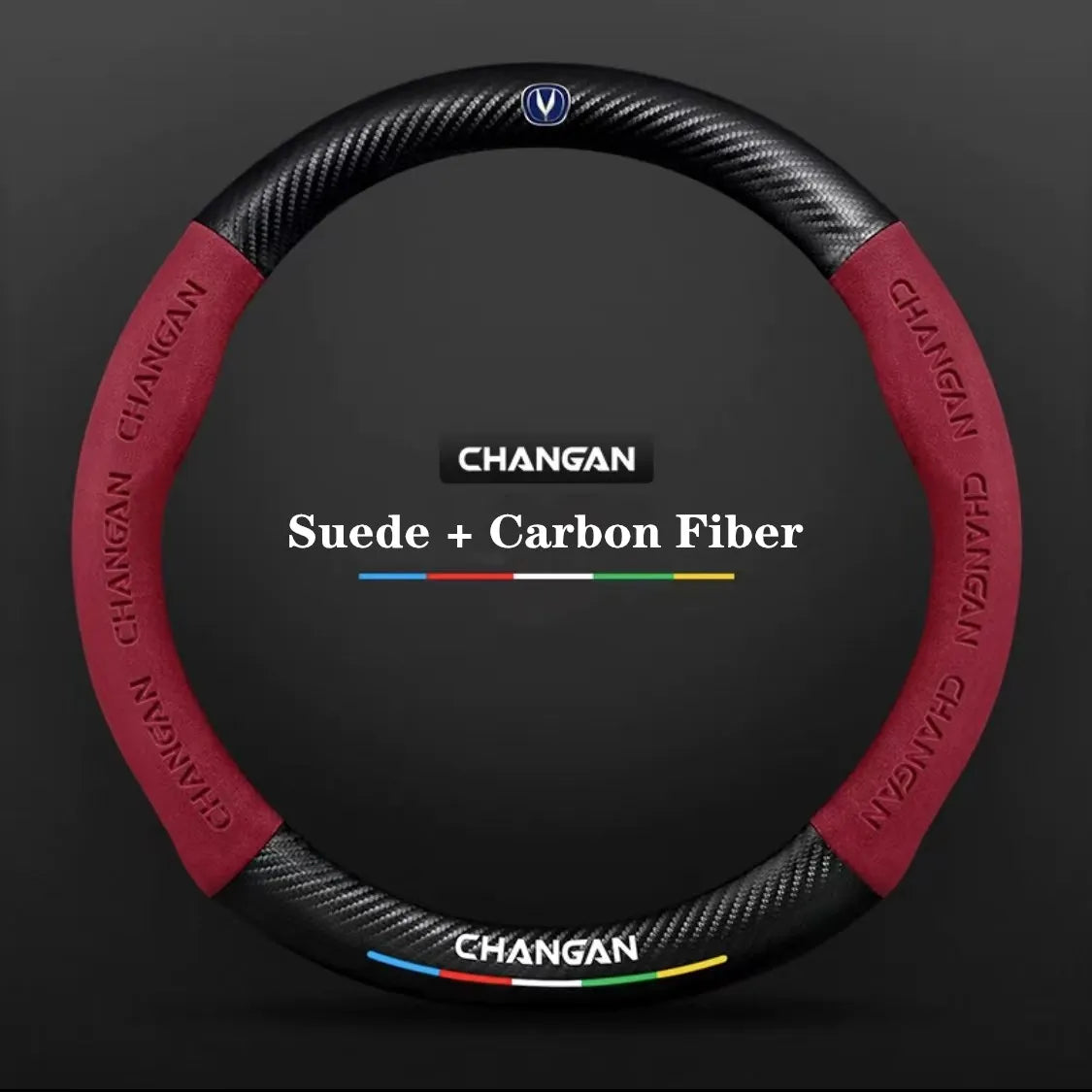Car Anti-Slip Steering Cover For Changan Cs55 Cs15 Cs75 Plus Cs35 Cs85 Cs95 Cx70 Eado Cx20 Alsvin Hunter UNI-K UNI-T UNI-V