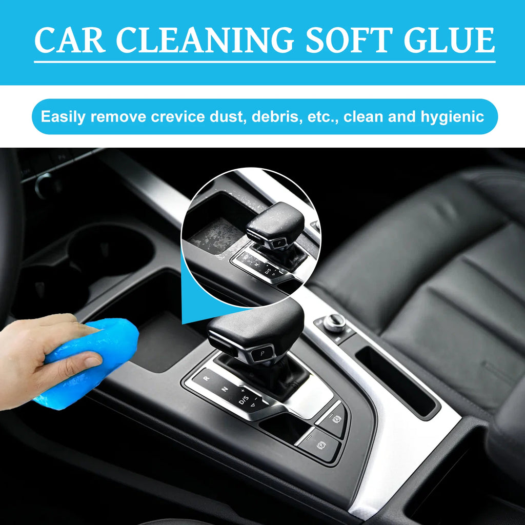 Super Car Cleaning Gel Multiuse Reusable Dirt Cleaner Gel Keyboard Laptop Auto Interior Dust Dirt Remover Gel Cleaning Tools 70g