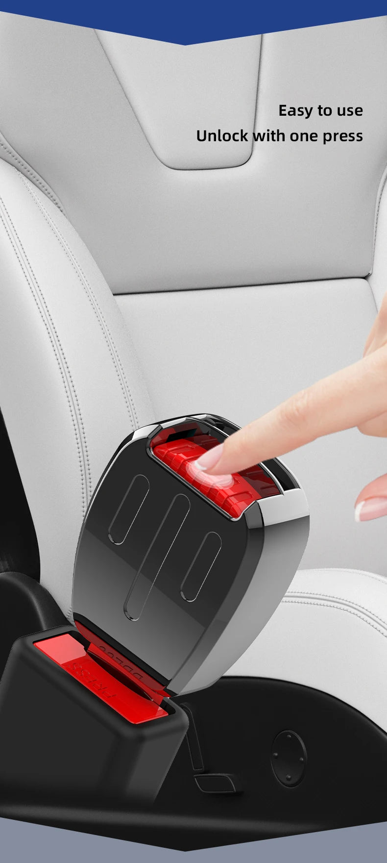 Car Seat Belt Clip Extender Safety Seatbelt Extension Plug Accessorie For Changan UNI-K CS35 CX70 CS85 CS55 CS75 CS15 UNI-T CS95