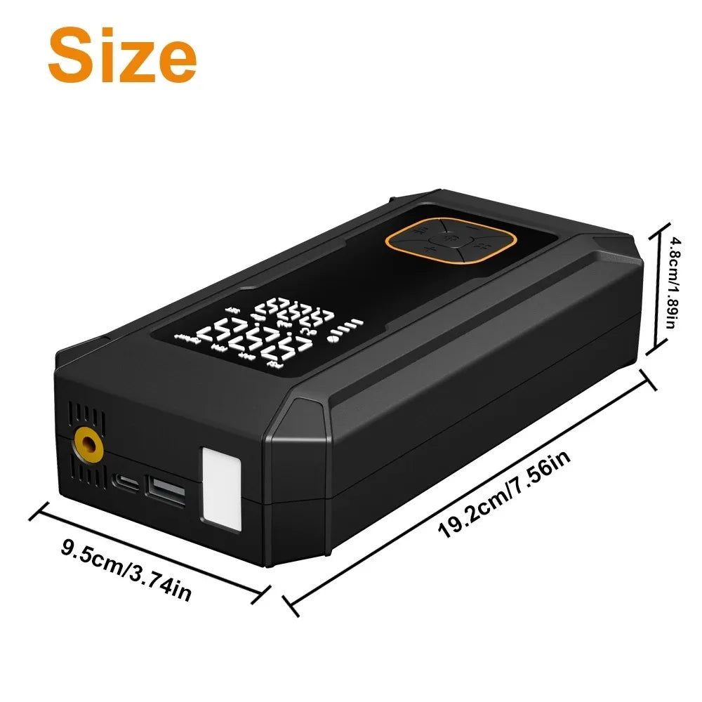 YINGBOOST Car Jump Starter with Air Pump Peak 4000A Auto Battery Booster &150PSI Tire Inflator Jump Starter with Air Compressor