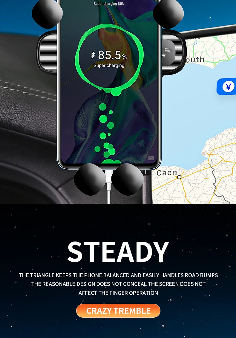 Car Tablet Holder For Zeekr 001 2024 15.05-inch Central Control Screen Fixed Base Wireless Charging Phone Mount Car Accessories