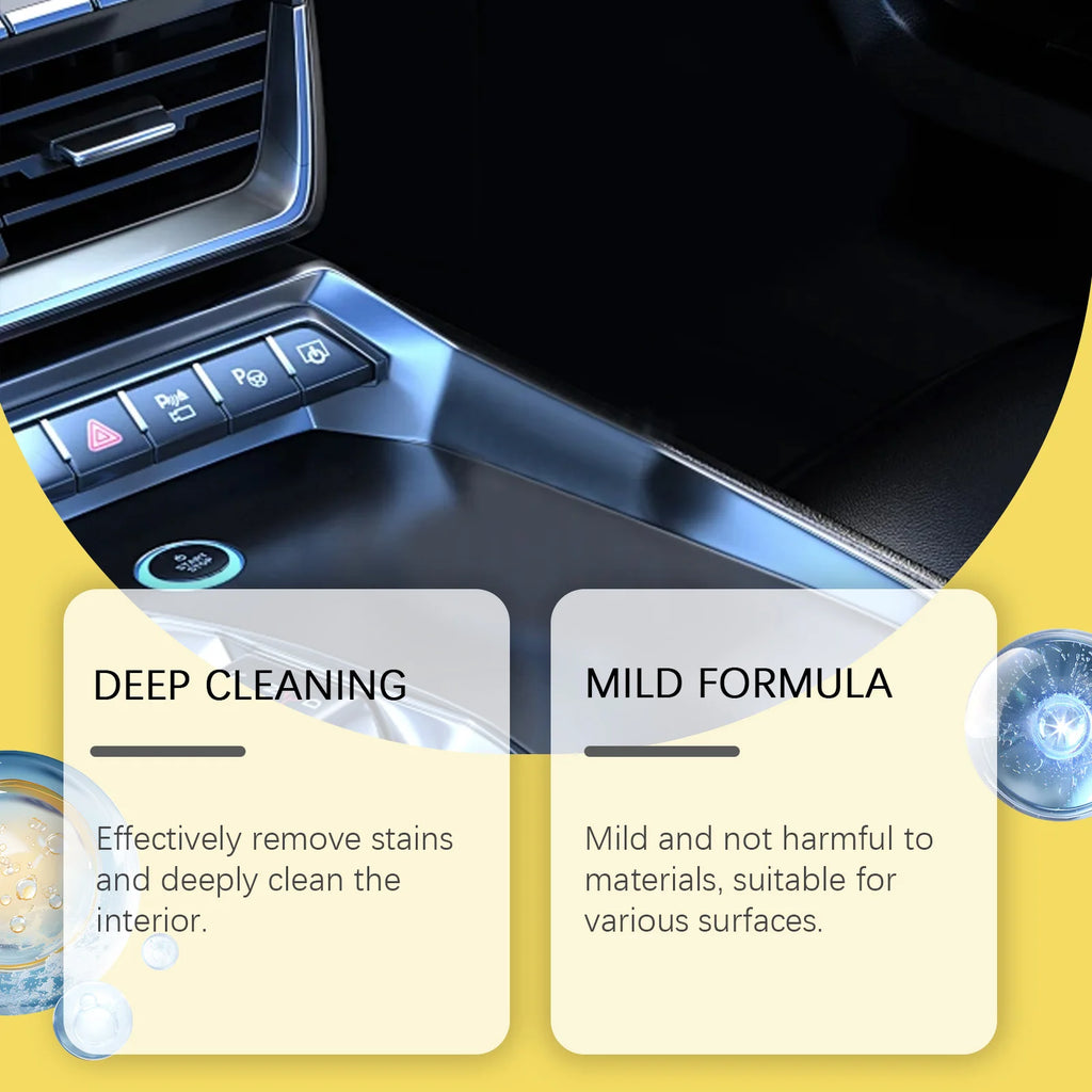 40PCS Car Interior Cleaning Wipes Multipurpose Wipes for Dashboard Leather Seats Screen Quick Cleaner Degreaser for Stains Dust