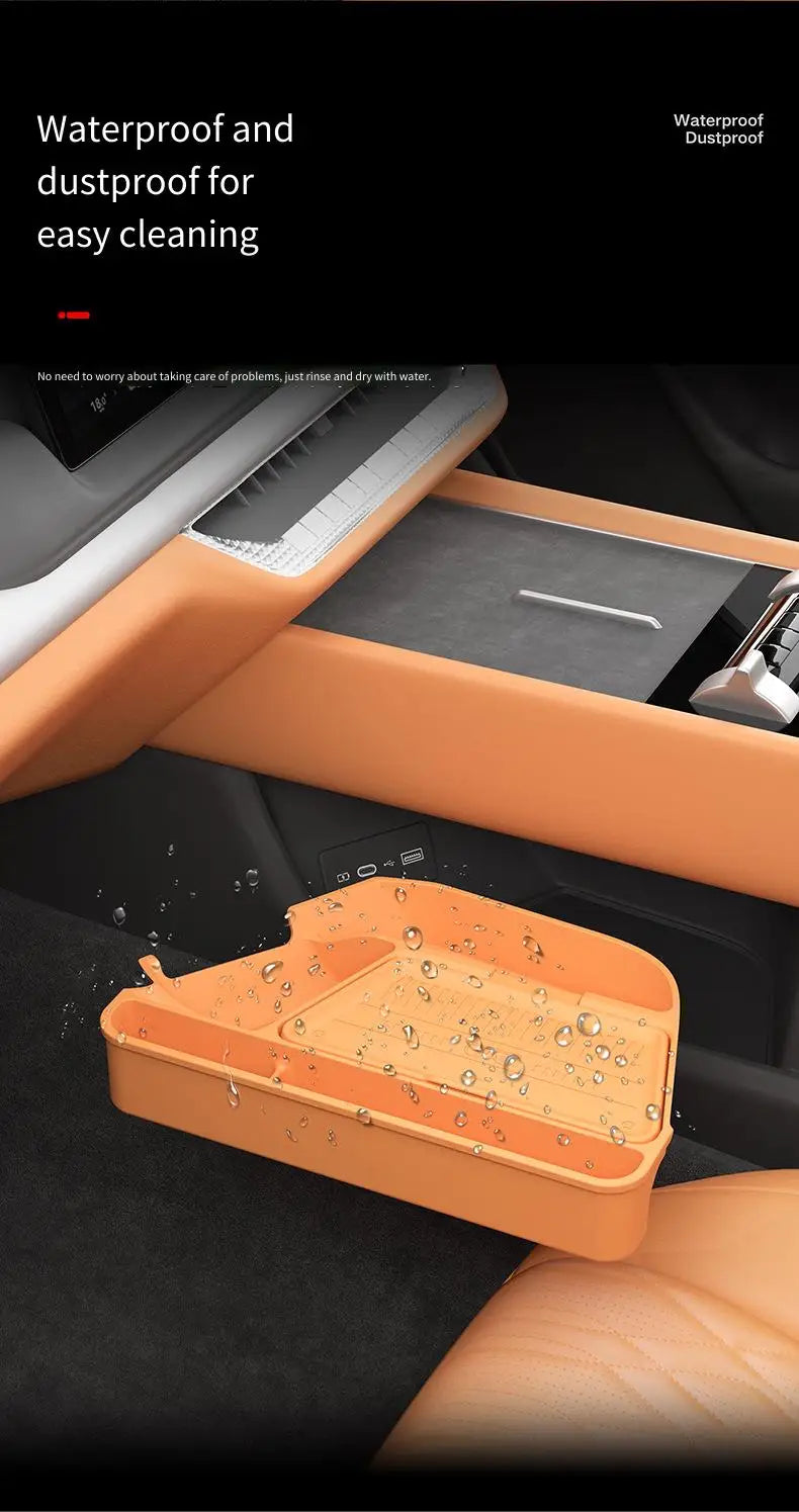 Suitable for 2026 Tank 500 central control lower storage box, glasses storage box, car interior accessories modification