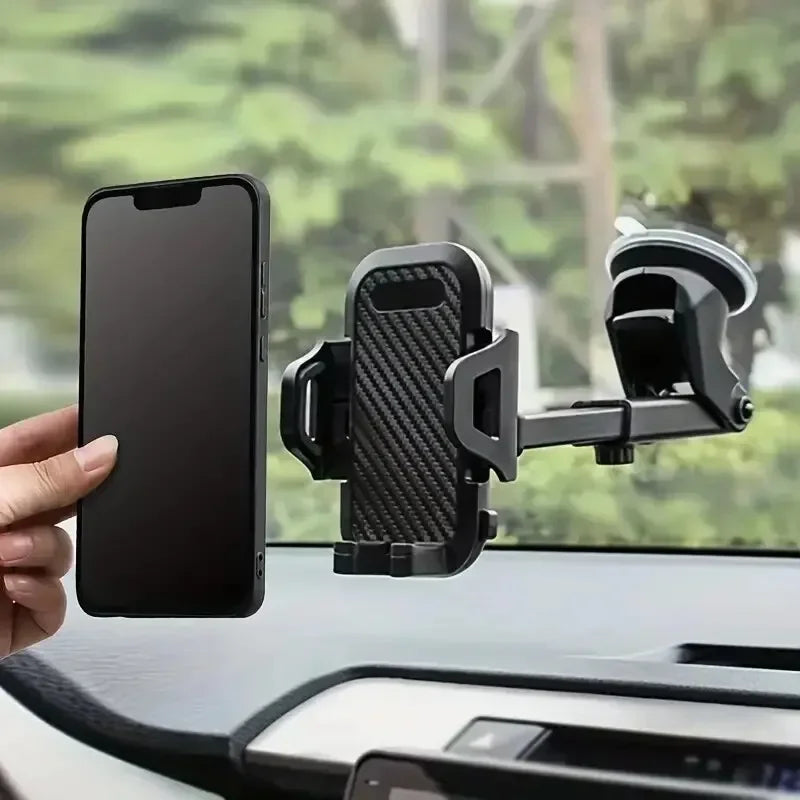 360° Rotatable Stable Car Phone Bracket Universal Windshield Suction Cup & Air Vent Mount Stand Car Phone Holder for Cellphone