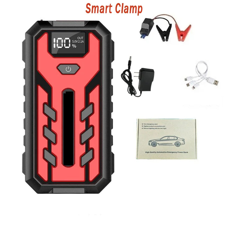 Car Jump Starter 8000A Battery Charger 298000mAh Emergency Power Bank Booster for 12V Gas and Diesel Vehicles