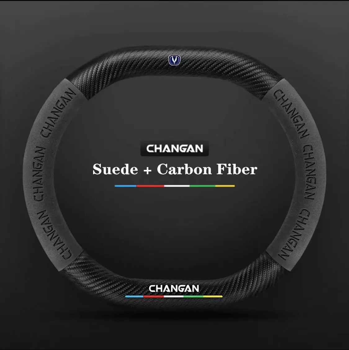 Car Anti-Slip Steering Cover For Changan Cs55 Cs15 Cs75 Plus Cs35 Cs85 Cs95 Cx70 Eado Cx20 Alsvin Hunter UNI-K UNI-T UNI-V