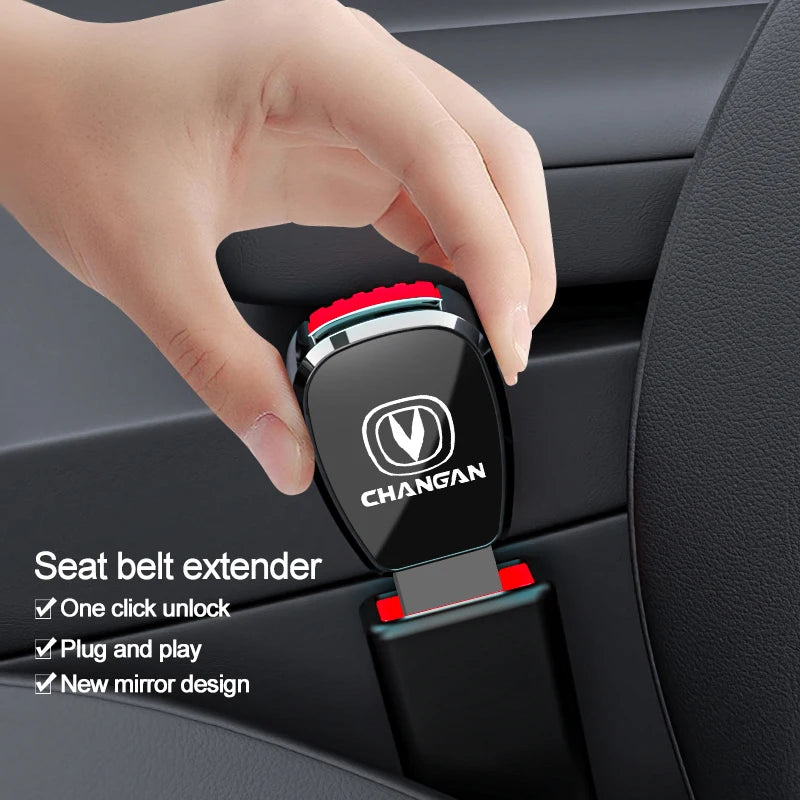 Car Seat Belt Clip Extender Safety Seatbelt Extension Plug Accessorie For Changan UNI-K CS35 CX70 CS85 CS55 CS75 CS15 UNI-T CS95