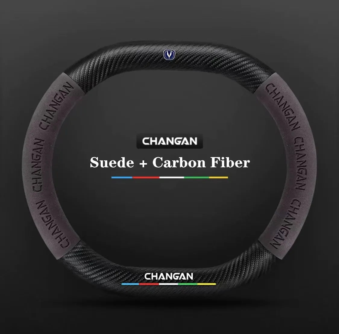 Car Anti-Slip Steering Cover For Changan Cs55 Cs15 Cs75 Plus Cs35 Cs85 Cs95 Cx70 Eado Cx20 Alsvin Hunter UNI-K UNI-T UNI-V