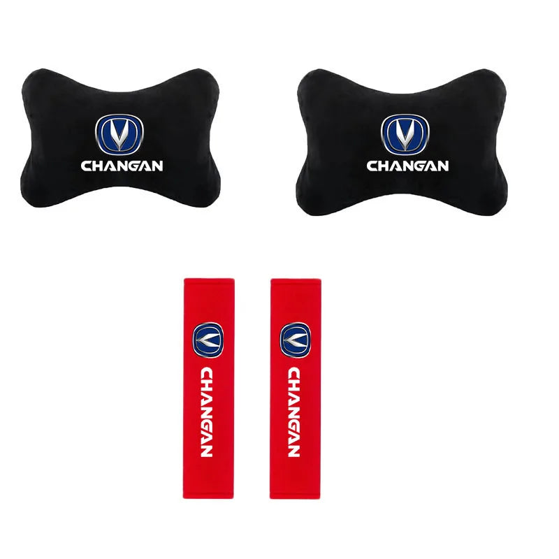 For CHANGAN CS75 PLUS CS95 CS35 PLUS Alsvin CS15 CS55 Eado Car Headrest Neck Support Seat Soft Neck Pillow Auto Accessories