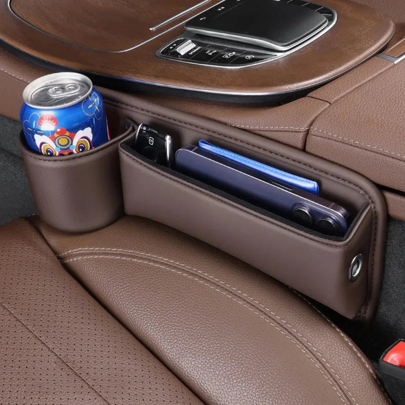 Universal Car Seat Multi-function Storage Box Predict Card Holder Cup Holder and Phone holder Wallet Case