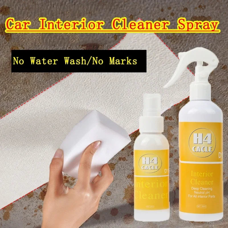 H4Cacle Multifunctional car upholstery cleaner car upholstery seat waterless wash powerful de-greasing cleaner universal