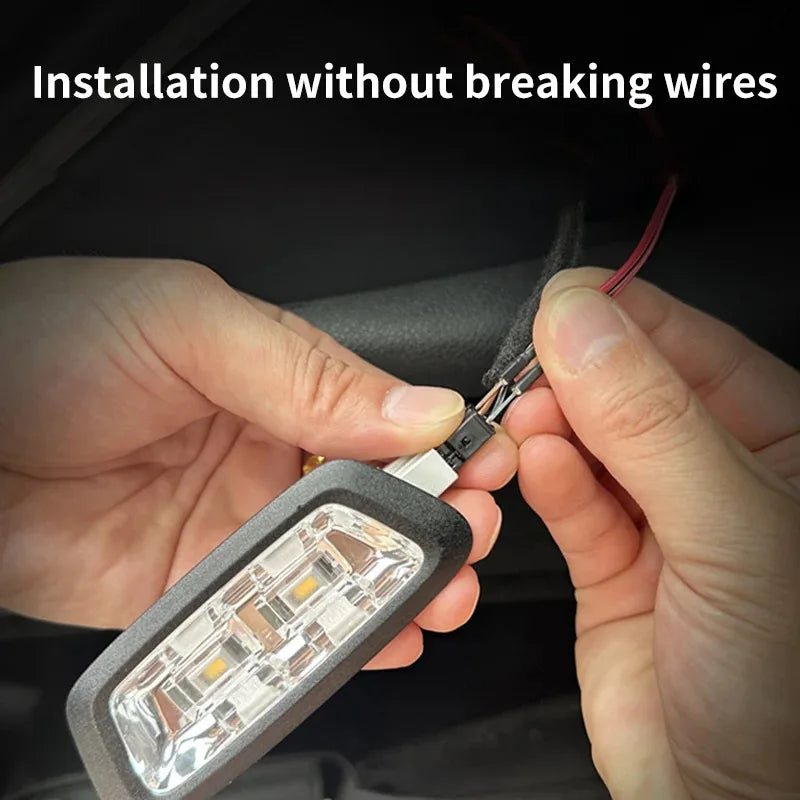 Car High Brightness Trunk Lighting Ambient Light Interior Decoration Led Wireless Automatic Sensing Tailgate Light Strip
