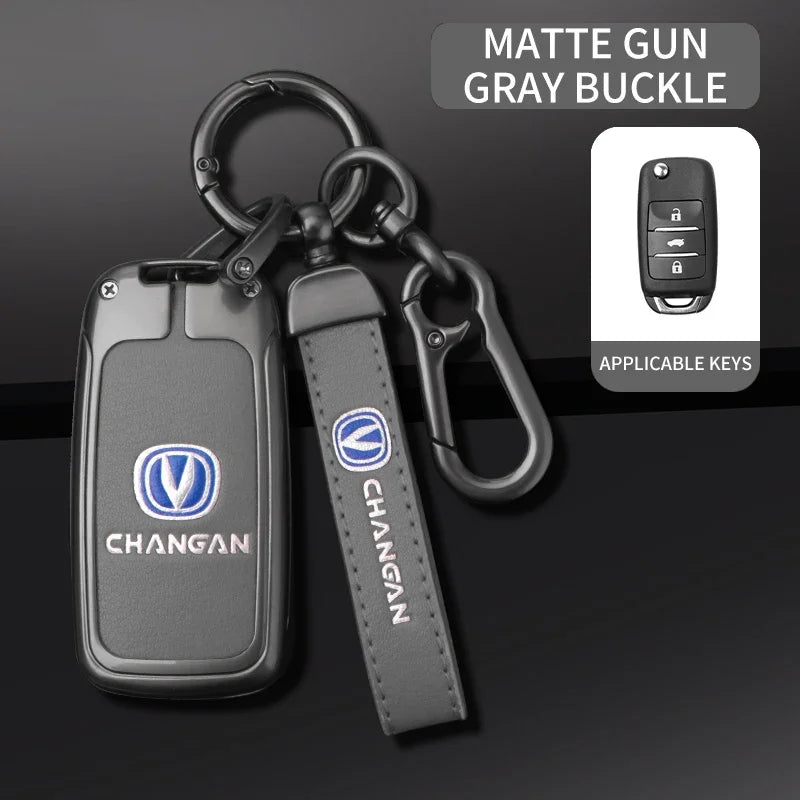 For Changan CX70 CS55 EADO CX20 Alsvin CS15EV CS75 CS35 Plus CS15 CS95 RAETON Car Key Fob Cover Case Protect Shell Holder Set