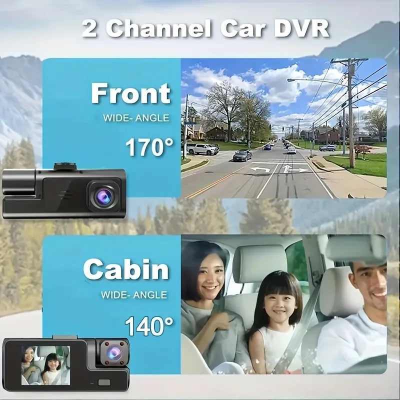 3Camera Dash Cam For Car Camera 1080P Video Recorder WIFI Car DVR 2lens Front Rear View Camera Night Vision Car Accessories