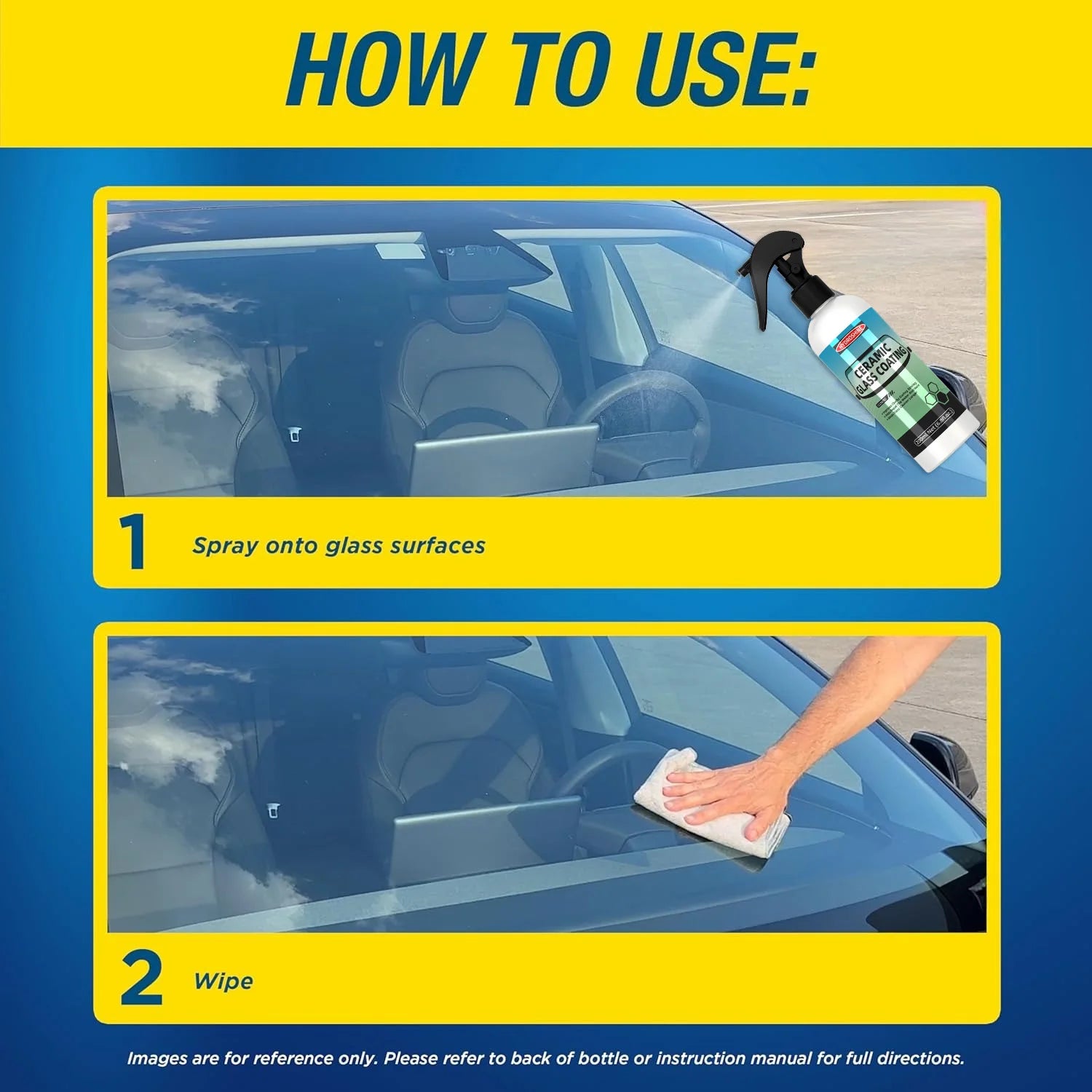 Hydroshine Ceramic Glass Coating Nano Crystal Coating Windows Polishing Liquid Glass Plated Crystal Hydrophobic Dustproof Agent