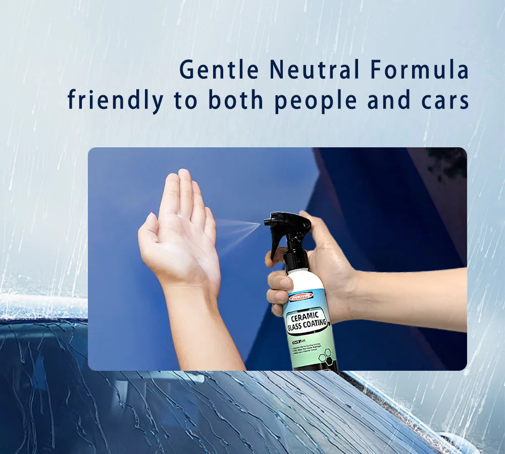 Hydroshine Ceramic Glass Coating Nano Crystal Coating Windows Polishing Liquid Glass Plated Crystal Hydrophobic Dustproof Agent