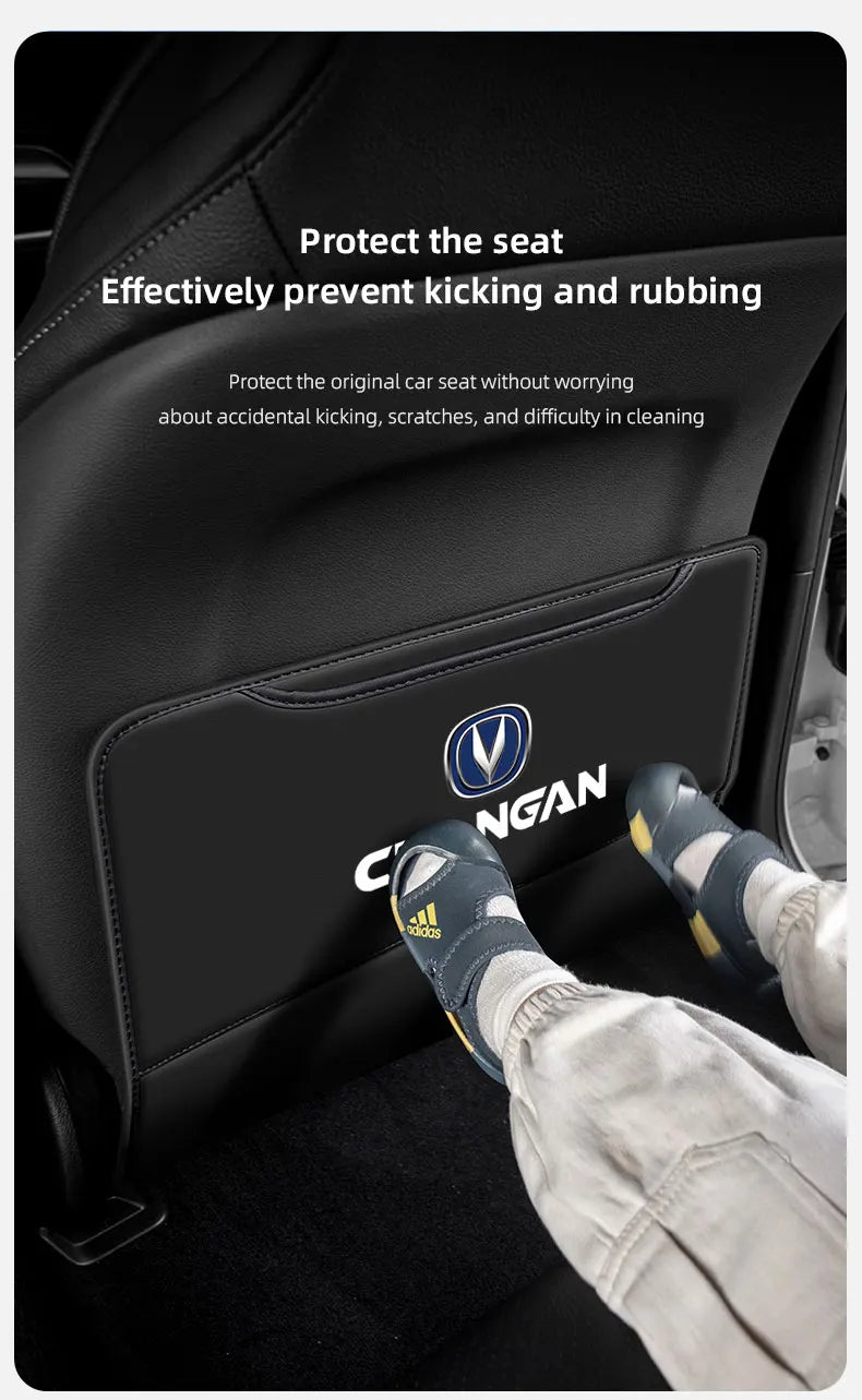 Car Seat Back Anti Kick Cover Pad Anti-dirty Protector Mat For Changan CS75 CS35 Plus CS95 RAETON CX70 CS55 CX20 Alsvin CS15EV