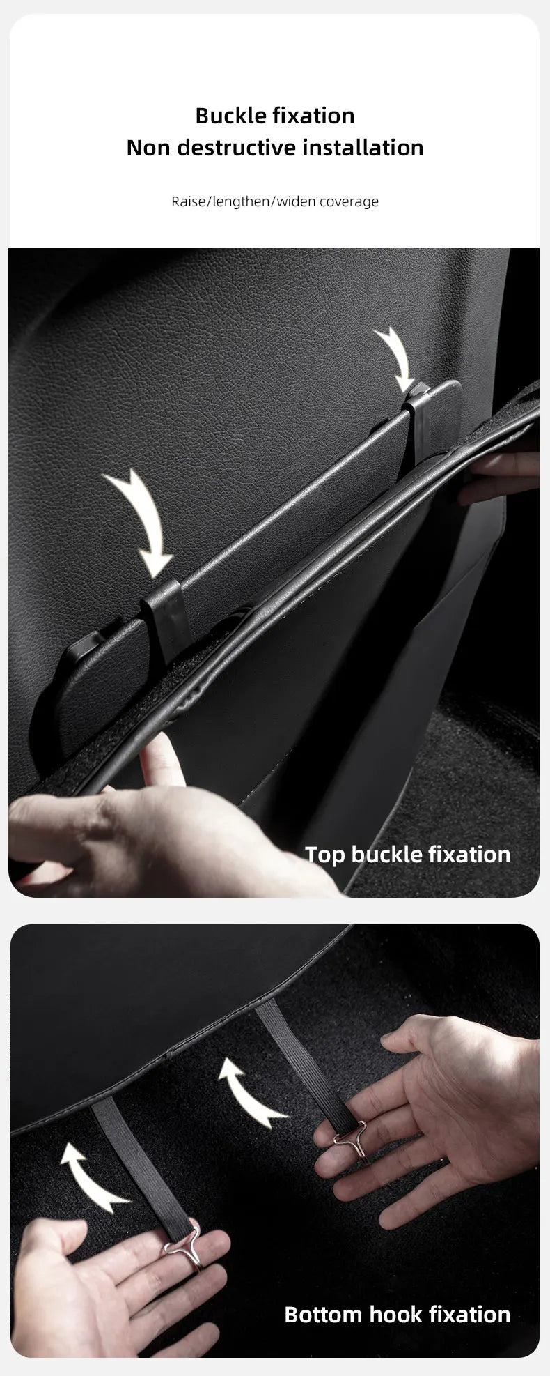 Car Seat Back Anti Kick Cover Pad Anti-dirty Protector Mat For Changan CS75 CS35 Plus CS95 RAETON CX70 CS55 CX20 Alsvin CS15EV