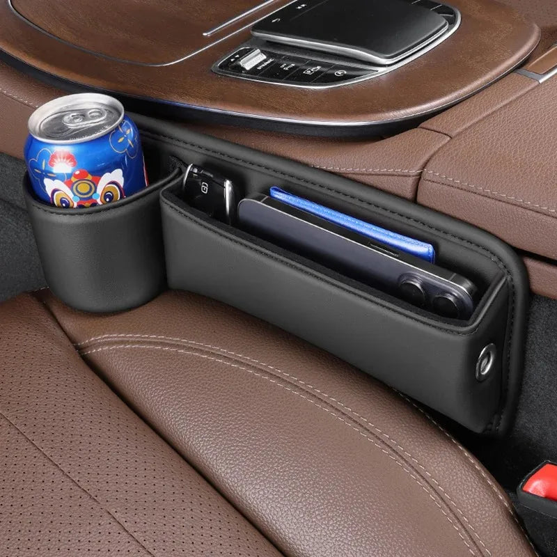 Universal Car Seat Multi-function Storage Box Predict Card Holder Cup Holder and Phone holder Wallet Case