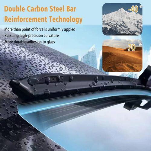 24+21 Front Wiper Blades Set For Changan CS95 2017-2022 Windshield Windscreen Brushes Accessories Rubber Refills 2018 2019 2020