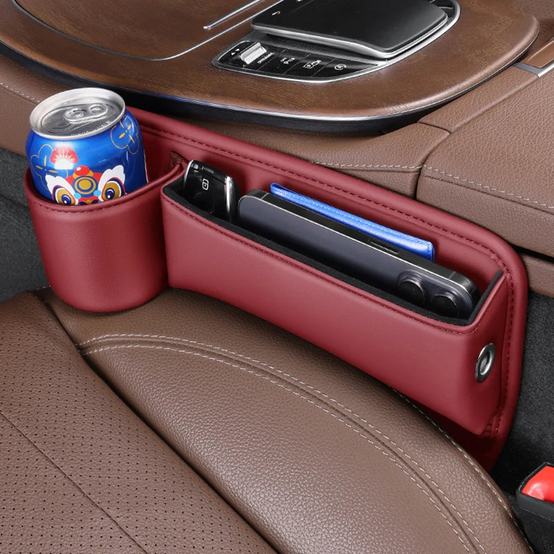 Universal Car Seat Multi-function Storage Box Predict Card Holder Cup Holder and Phone holder Wallet Case