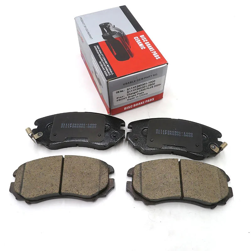 Changan CS35 Plus Front brake pads  OE No. S111F260301-1000  S111F260301-0600