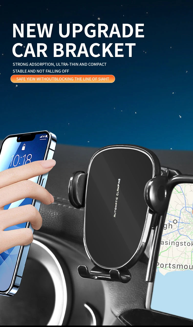 Car Tablet Holder For Zeekr 001 2024 15.05-inch Central Control Screen Fixed Base Wireless Charging Phone Mount Car Accessories