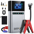 BRPOM Portable Car Starter with Air Compressor Tire Inflat Starter 8000mAh Car Battery Starter Box Car Battery Jumper Starter