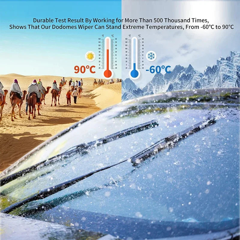 Front Rear Wiper Blades Set For Changan CS95 2017 - 2022 Windshield Windscreen Brushes Accessories Rubber Refills 2018 2019 2020