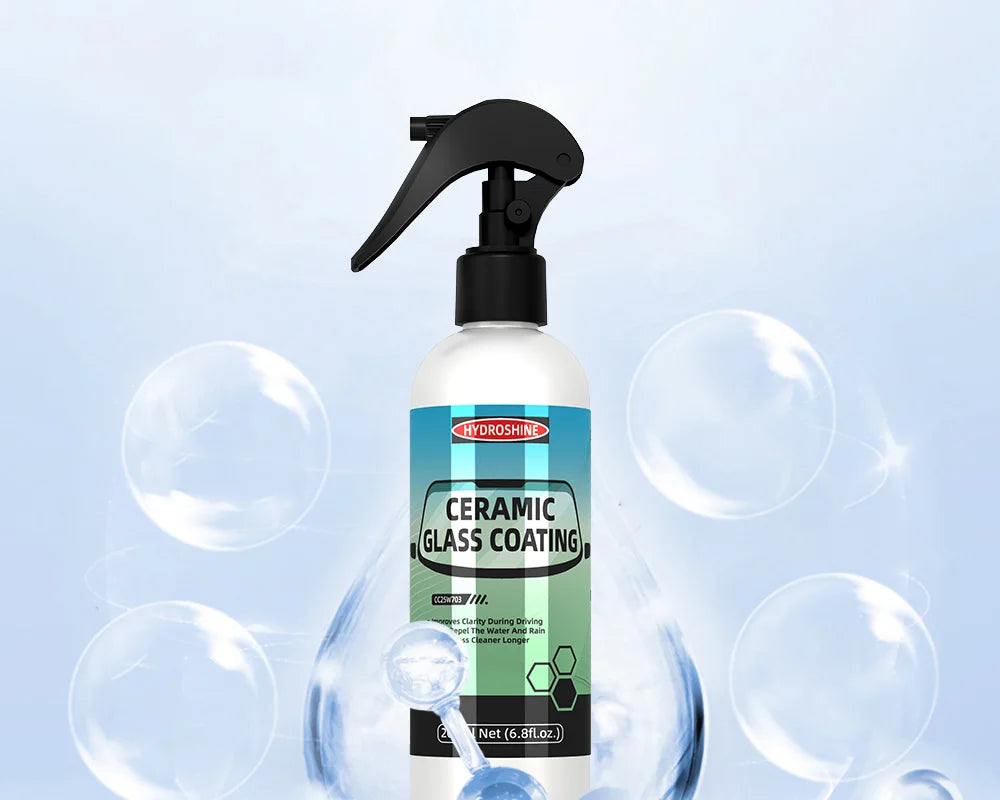 Hydroshine Ceramic Glass Coating Nano Crystal Coating Windows Polishing Liquid Glass Plated Crystal Hydrophobic Dustproof Agent