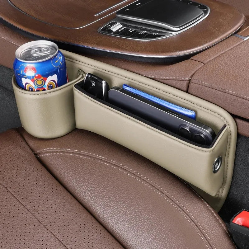 Universal Car Seat Multi-function Storage Box Predict Card Holder Cup Holder and Phone holder Wallet Case